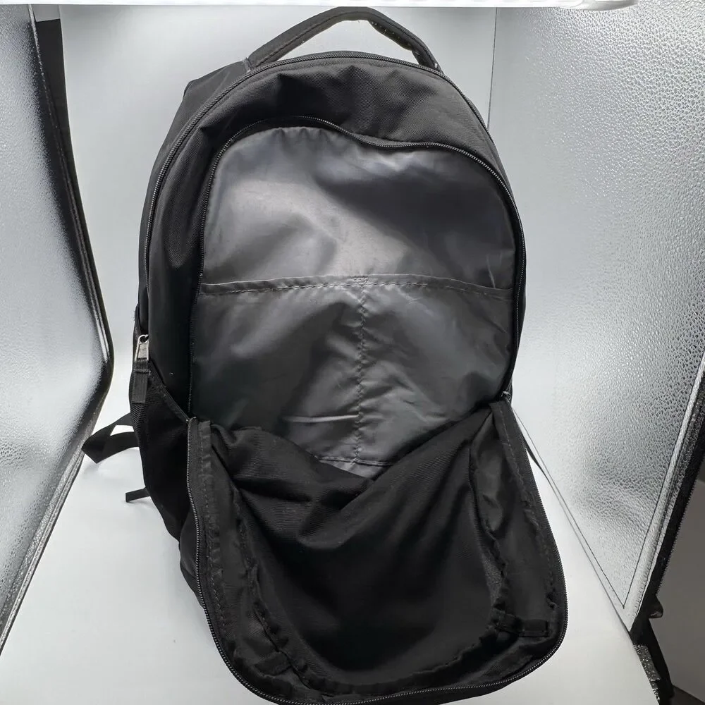 Under Armour Hustle 3.0 Backpack Black UA Storm Laptop Gym School VGUC